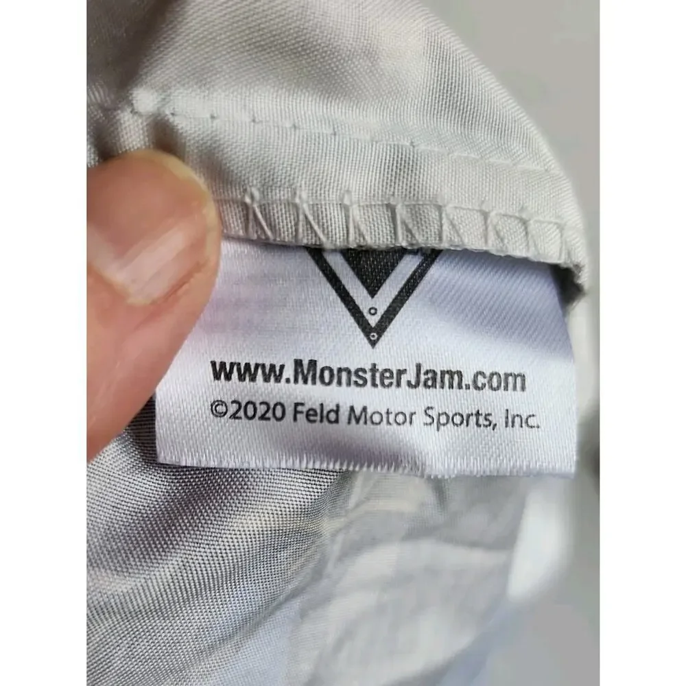 Monster Jam Twin Fitted Sheet Grave Digger Megalodon Max- D Zombie Discontinued